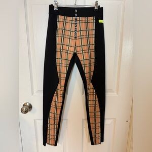 P.E Nation Plaid Leggings Small